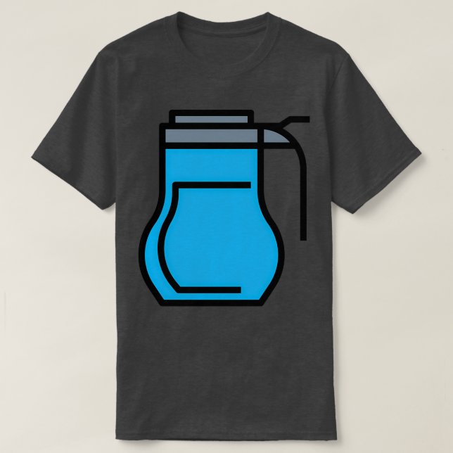 Camiseta Jar Mixer Barista Café Compro Caffeine Espres (Frente do Design)