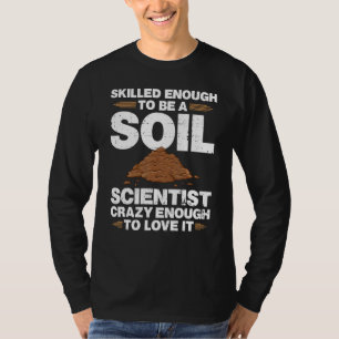 Camiseta Jardeni da Ciência de Gestão do Solo