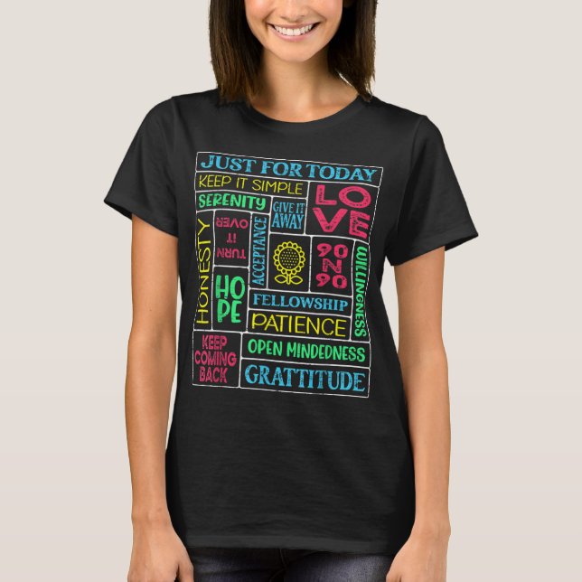 Camiseta Jardim Anônimo de Narcóticos Espiritais (Frente)