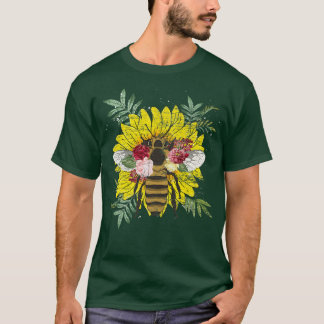 Camiseta Jardim Botânico, Abelha Floral do Jardim Botânico 