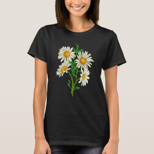 Camiseta Jardim Botânico Planta Natureza Flor Margarida