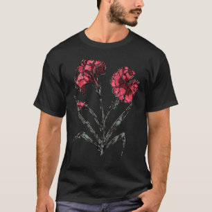 Camiseta Jardim da Árvore Flor da Planta Afastado