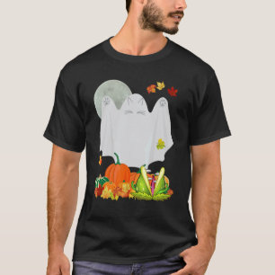Camiseta Jardim da Lua Cheia Colheita de Outono Dia das Bru