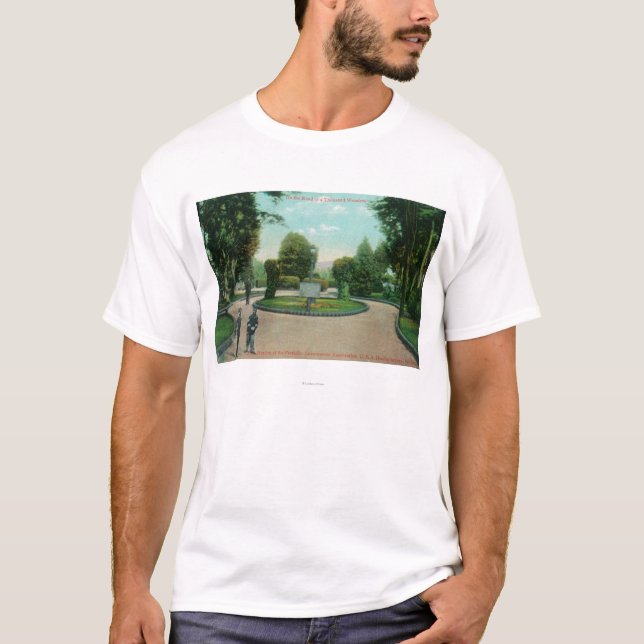Camiseta Jardim da opinião de Presidio (Frente)
