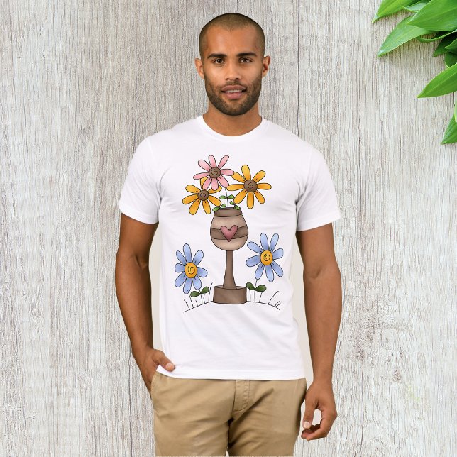 Camiseta Jardim das Flores, Camisa-T (Criador carregado)
