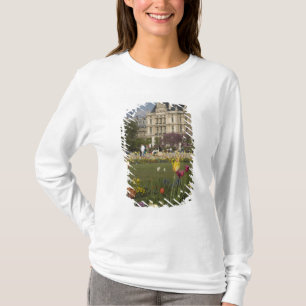 Camiseta Jardim das Tulherias, Louvre, Paris, França