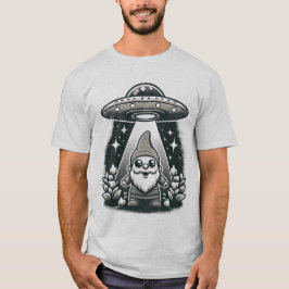 Camiseta Jardim de Anões UFO - Encontro Alienígena Excêntri
