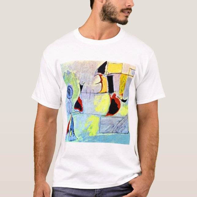 Camiseta Jardim de Arshile Gorky da realização do desejo (Frente)