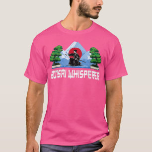 Camiseta Jardim de Cultura Japonês Bonsai Whisperer