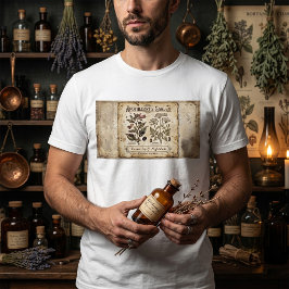 Camiseta Jardim de Ervas Medicinais Veneno Noite Chade