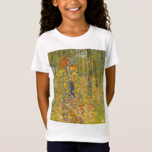 Camiseta Jardim de Fazenda Gustav Klimt com Crucifix