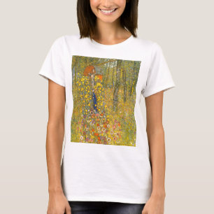 Camiseta Jardim de Fazenda Gustav Klimt com Crucifix