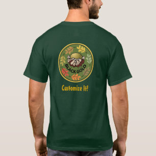 Camiseta Jardim de Fazendas Biológico Sustentável Dourado d