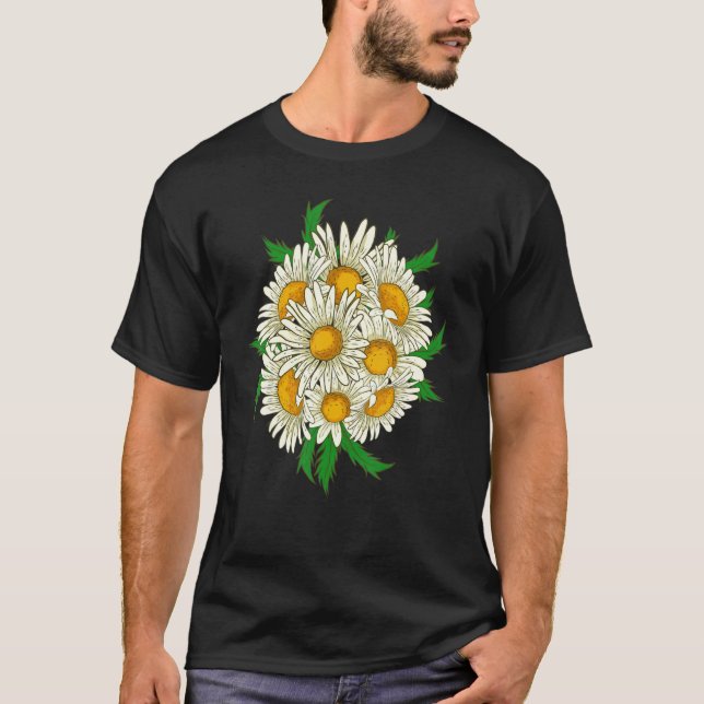 Camiseta Jardim de Flores Botânico da Natureza Planta Dais (Frente)