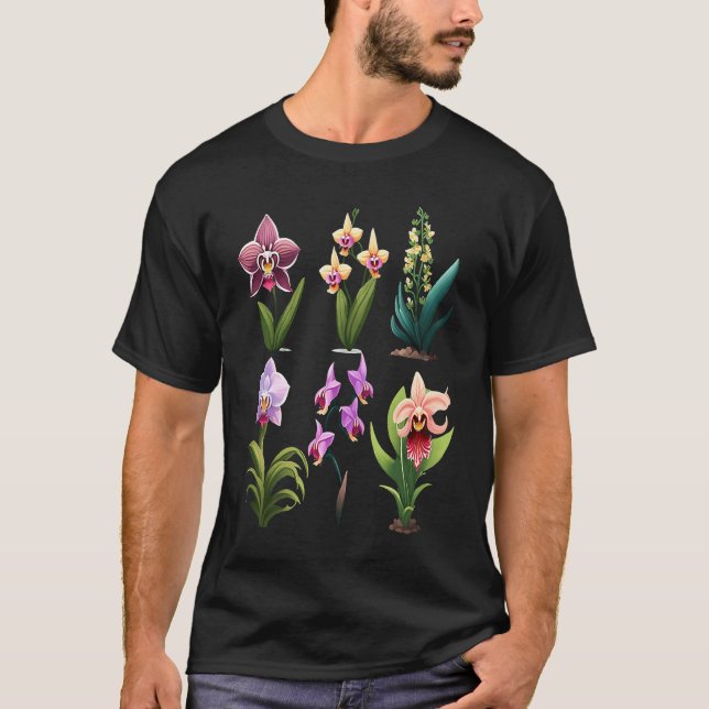 Camiseta Jardim de Flores  Flores Fofas Florista Mãe  3 (Frente)