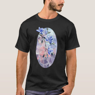 Camiseta Jardim de Flores Silvestres Cristãs Bloom With Gra