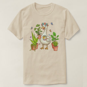 Camiseta Jardim de Ganso com Energia de Plantas e Café Vint
