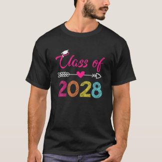 Camiseta Jardim De Infância 2021 T Classe 2028 Cresce Comig