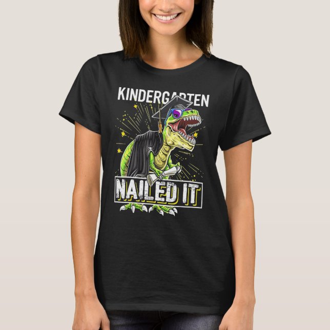 Camiseta Jardim de infância conseguiu (Frente)