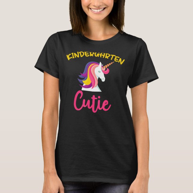 Camiseta Jardim de Infância Cutie (Frente)