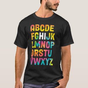 Camiseta Jardim De Infância Da Pré-Escolas De Volta Às Inst