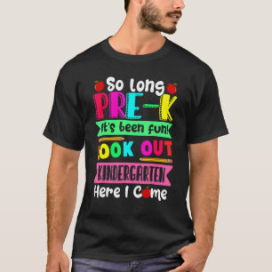 Camiseta Jardim de Infância de Boas-vindas da Graduação Pré