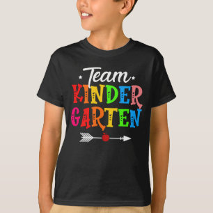 Camiseta jardim de infância de equipe