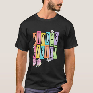 Camiseta Jardim de infância de volta ao Arco de Coquetes Es