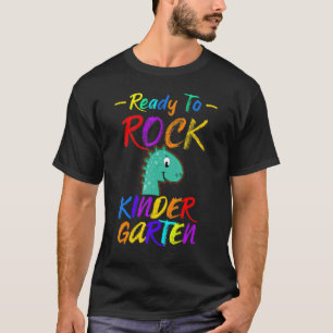 Camiseta Jardim De Infância De Volta Ao Professor De Estuda
