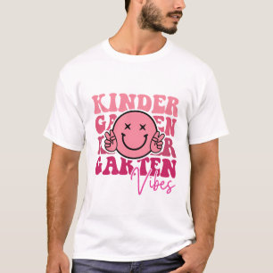 Camiseta Jardim de Infância   Design divertida e divertido