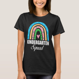 Camiseta Jardim de Infância do Esquadrão Kinder Colorir