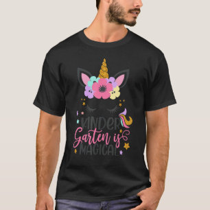 Camiseta Jardim De Infância É Magia De Volta Ao Jardim De I