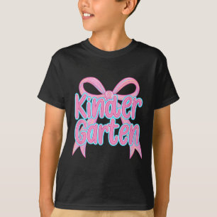Camiseta Jardim de Infância Elegante De Volta à Escola Prof
