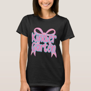 Camiseta Jardim de Infância Elegante Professor Volta às Aul