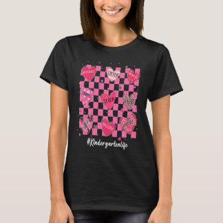 Camiseta Jardim de Infância Ensino Amor Inspira Mulheres Va
