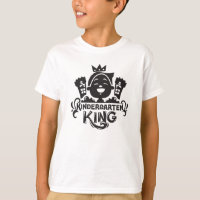 Jardim de Infância King Cute Kids Boys Slogan