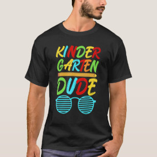 Camiseta Jardim de Infância Lápis do Primeiro Dia de Cores
