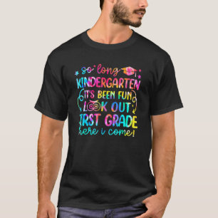 Camiseta Jardim de Infância Longo Olhe Para O Primeiro Grau