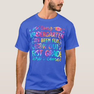 Camiseta Jardim de Infância Longo Olhe Para O Primeiro Grau