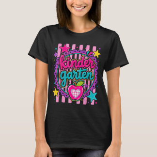 Camiseta Jardim de Infância Meninos Meninas Primeiro Dia De