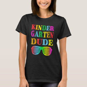 Camiseta Jardim De Infância Meu Primeiro Dia De Volta Ao En
