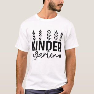 Camiseta Jardim de infância para crianças Diversão e Col