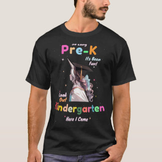 Camiseta Jardim de Infância Pré-K Colégio de Graduação Unic