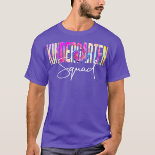 Camiseta Jardim De Infância Tie Dye De Volta À Apprecia Da