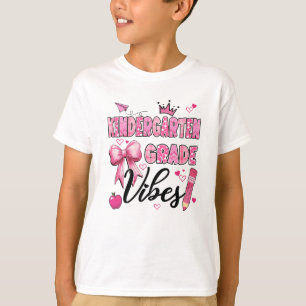 Camiseta Jardim De Infância Volta Ao Professor De Coquetes
