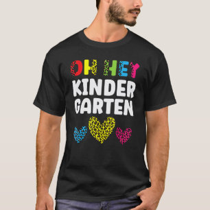 Camiseta Jardim de Infância Volta às Aulas Kinder Aluno Pro