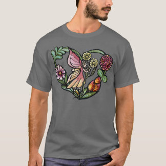 Camiseta Jardim de Leite, Jardim de Arte Cardíaca, Jardinag