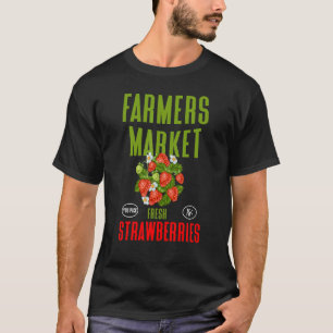 Camiseta Jardim de Morango da Feira de Produtores