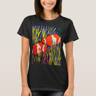 Camiseta Jardim de Peixe-Palhaço