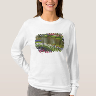 Camiseta Jardim de tulipas e jacintos, Jardins Keukenhof, 2